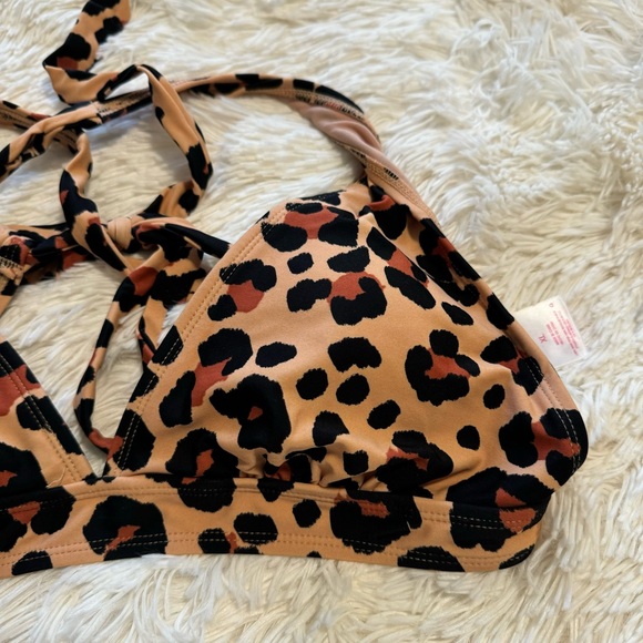 Xhilaration from Target brown & black leopard 🐆 patterned Bikini 👙 XL - Picture 11 of 16